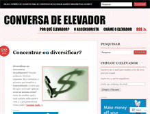 Tablet Screenshot of conversadelevador.wordpress.com