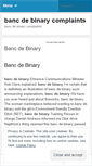 Mobile Screenshot of google.bancdebinarycomplaints.wordpress.com