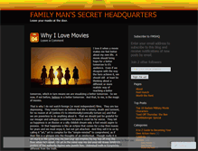 Tablet Screenshot of familymanssecrethq.wordpress.com
