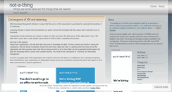 Desktop Screenshot of moogl.wordpress.com