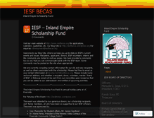 Tablet Screenshot of iesfbecas.wordpress.com