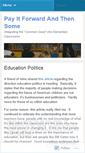 Mobile Screenshot of payitforwardandthensome.wordpress.com
