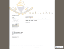 Tablet Screenshot of naticakes.wordpress.com