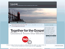 Tablet Screenshot of futurefaith.wordpress.com