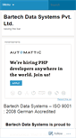 Mobile Screenshot of bartechdatasystems.wordpress.com