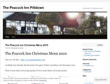 Tablet Screenshot of peacockpiltdown.wordpress.com