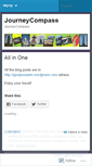 Mobile Screenshot of journeycompass.wordpress.com
