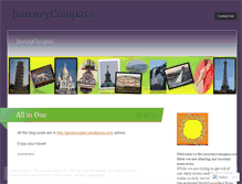 Tablet Screenshot of journeycompass.wordpress.com