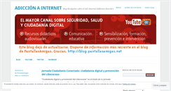 Desktop Screenshot of internetaddictiondisorder.wordpress.com