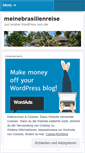 Mobile Screenshot of meinebrasilienreise.wordpress.com
