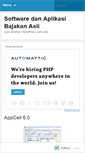 Mobile Screenshot of aplikasibajakan.wordpress.com