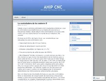 Tablet Screenshot of ahipcnc.wordpress.com