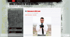 Desktop Screenshot of hcgdietdiaries.wordpress.com