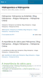 Mobile Screenshot of hidroponico.wordpress.com