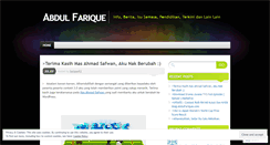 Desktop Screenshot of farique92.wordpress.com