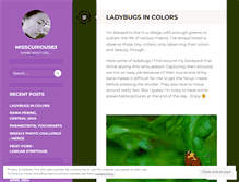 Tablet Screenshot of misscurious83.wordpress.com