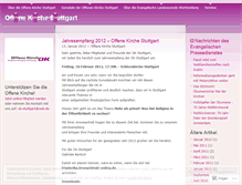 Tablet Screenshot of offenekirchestuttgart.wordpress.com
