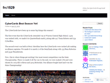 Tablet Screenshot of frc1529.wordpress.com