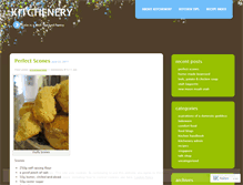 Tablet Screenshot of kitchenery.wordpress.com