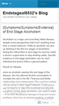 Mobile Screenshot of endstageal8532.wordpress.com