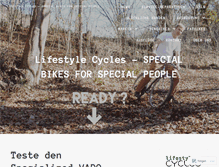 Tablet Screenshot of lifestylecycles.wordpress.com