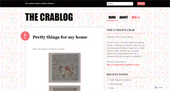 Desktop Screenshot of curiouscrablog.wordpress.com