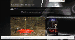 Desktop Screenshot of embracetheshadows.wordpress.com