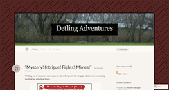 Desktop Screenshot of detlingadventures.wordpress.com