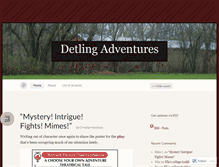 Tablet Screenshot of detlingadventures.wordpress.com