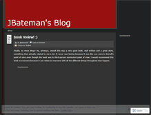 Tablet Screenshot of jbateman24.wordpress.com