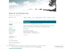 Tablet Screenshot of heartandsoulbodywork.wordpress.com