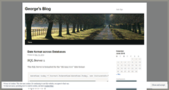 Desktop Screenshot of gmiddlecote.wordpress.com