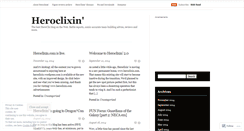 Desktop Screenshot of heroclixin.wordpress.com