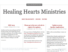 Tablet Screenshot of healingheartschico.wordpress.com