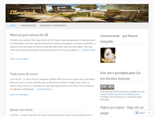 Tablet Screenshot of literarizando.wordpress.com