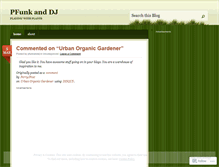 Tablet Screenshot of pfunkanddj.wordpress.com