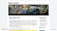 Desktop Screenshot of paginicomunale.wordpress.com