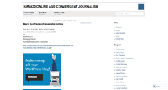 Desktop Screenshot of convergentjournalism.wordpress.com