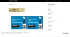 Desktop Screenshot of matyoukee.wordpress.com