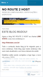 Mobile Screenshot of noroute2host.wordpress.com
