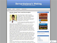 Tablet Screenshot of bernardsalassa.wordpress.com