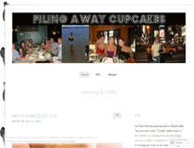 Tablet Screenshot of filingawaycupcakes.wordpress.com
