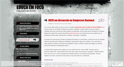 Desktop Screenshot of educaemfoco.wordpress.com