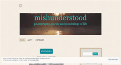 Desktop Screenshot of mishunderstood.wordpress.com