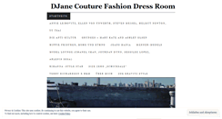 Desktop Screenshot of djanecouture.wordpress.com