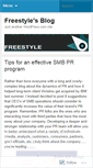 Mobile Screenshot of freestylepr.wordpress.com