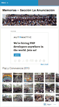 Mobile Screenshot of anunciacion.wordpress.com