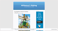 Desktop Screenshot of milliemux.wordpress.com