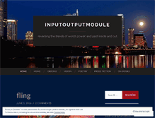 Tablet Screenshot of inputoutputmodule.wordpress.com