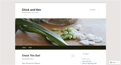 Desktop Screenshot of chicknhen.wordpress.com